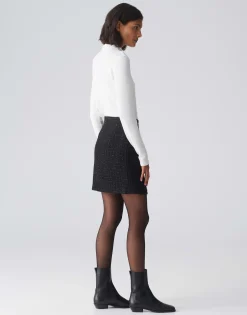 Minirok Ravenna Chic Zwart Online Bestellen*OPUS Store