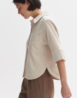 Overhemdblouse Failisa Beige Online Bestellen*OPUS Fashion