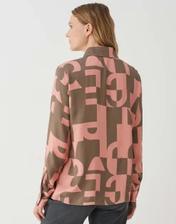Overhemdblouse Falkina Bold Roze Online Bestellen*OPUS Clearance