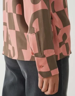 Overhemdblouse Falkina Bold Roze Online Bestellen*OPUS Clearance