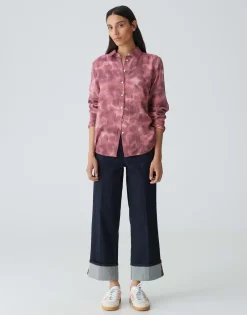 Overhemdblouse Falkina Faded Roze Online Bestellen*OPUS Store