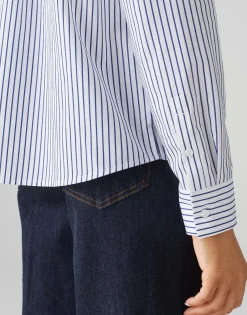 Overhemdblouse Fanile Blauw Online Bestellen*OPUS Best Sale