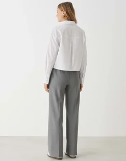 Overhemdblouse Finsi Wit Online Bestellen*OPUS Discount