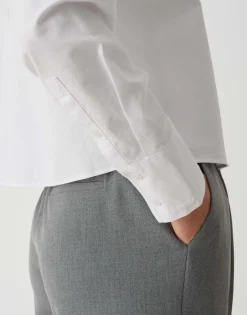 Overhemdblouse Finsi Wit Online Bestellen*OPUS Discount