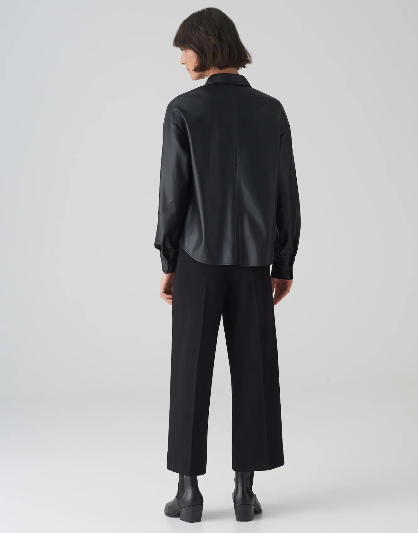 Overhemdblouse Firius Zwart Online Bestellen*OPUS Best Sale