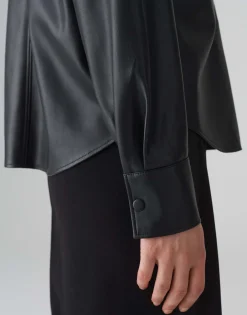 Overhemdblouse Firius Zwart Online Bestellen*OPUS Best Sale