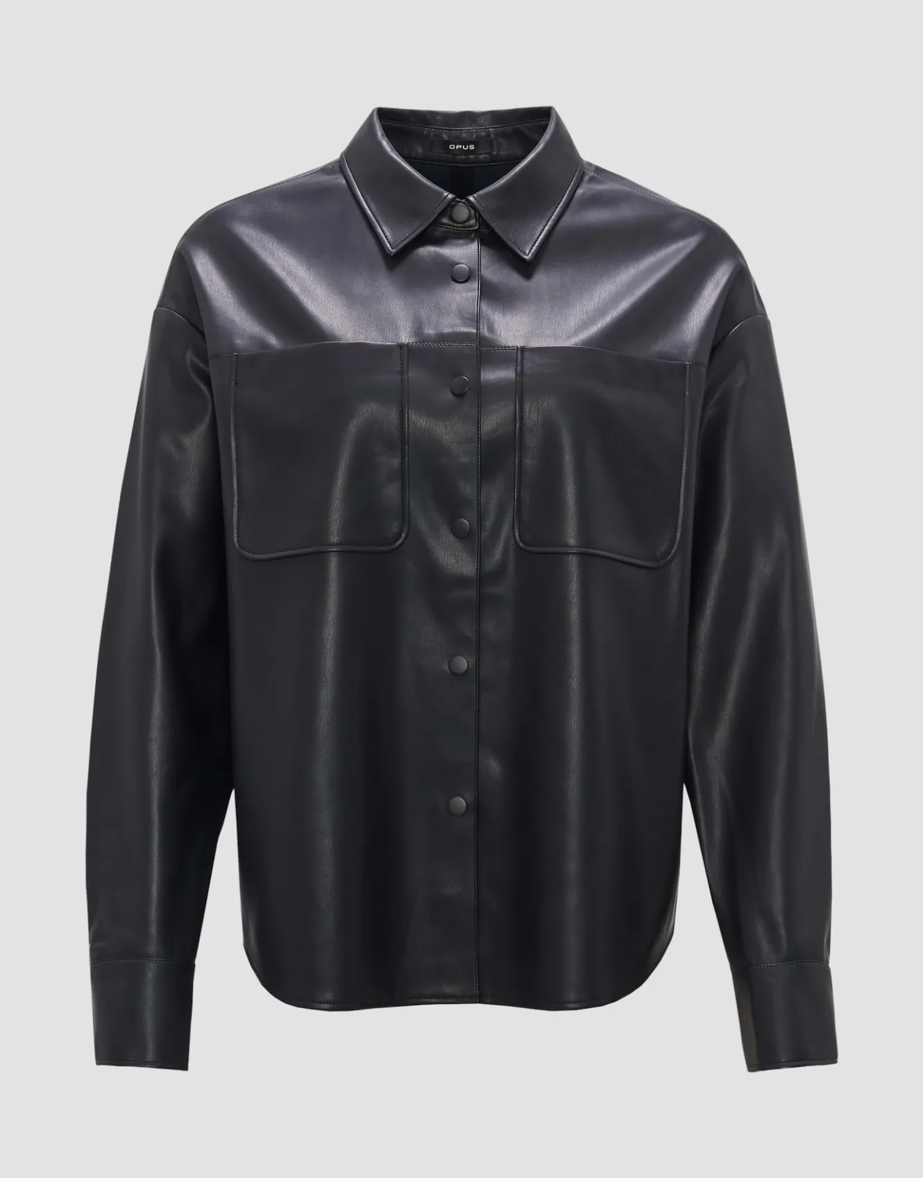 Overhemdblouse Firius Zwart Online Bestellen*OPUS Best Sale