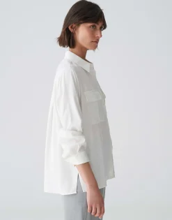 Overhemdblouse Flara Wit Online Bestellen*OPUS Outlet