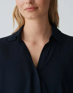 Overhemd Blouse Flavena Blauw Online Bestellen*OPUS Cheap
