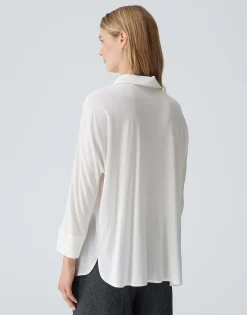 Overhemd Blouse Flavena Wit Online Bestellen*OPUS Shop