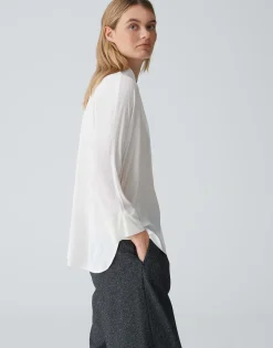 Overhemd Blouse Flavena Wit Online Bestellen*OPUS Shop