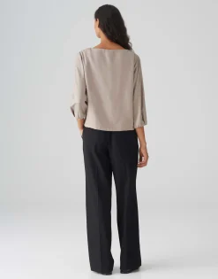 Overhemd Blouse Flixi Bruin Online Bestellen*OPUS Online