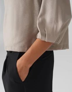 Overhemd Blouse Flixi Bruin Online Bestellen*OPUS Online