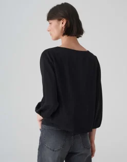 Overhemd Blouse Flixi Zwart Online Bestellen*OPUS Discount