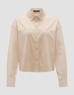 Overhemdblouse Fontega Beige Online Bestellen*OPUS Cheap