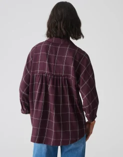 Overhemd Blouse Fudo Attire Paars Online Bestellen*OPUS Discount