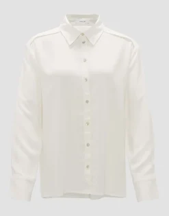 Overhemdblouse Fuhla Wit Online Bestellen*OPUS Online