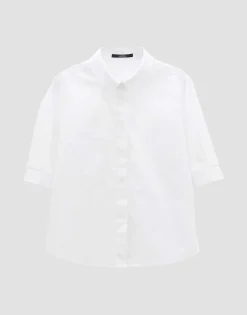 Overhemdblouse Zederike Wit Online Bestellen*OPUS Online