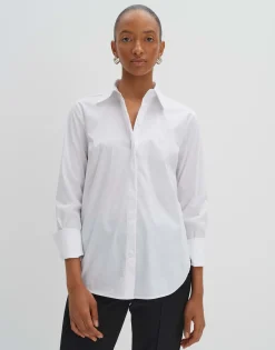Overhemdblouse Znowi Detail Wit Online Bestellen*OPUS Store
