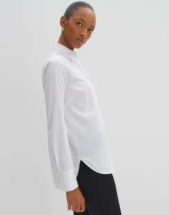 Overhemdblouse Znowi Detail Wit Online Bestellen*OPUS Store