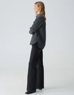 Overhemd Junisa Zwart Online Bestellen*OPUS Online