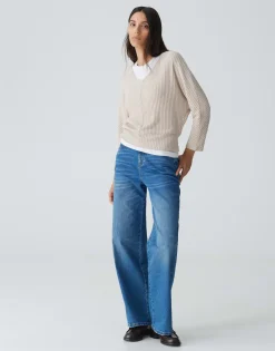 Overhemd Sococo Beige Online Bestellen*OPUS Discount