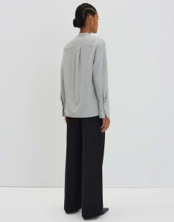 Oversized Blouse Zanell Grijs Online Bestellen*OPUS Cheap