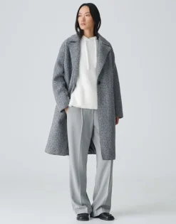 Oversized Mantel Hannie Grijs Online Bestellen*OPUS New