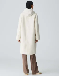 Oversized Mantel Hannie Wit Online Bestellen*OPUS Best Sale