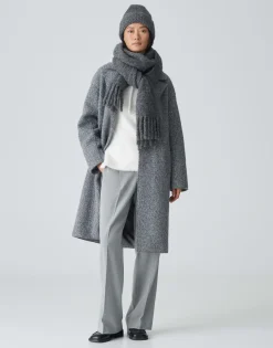 Oversized Sjaal Amoni Scarf Grijs Online Bestellen*OPUS Store