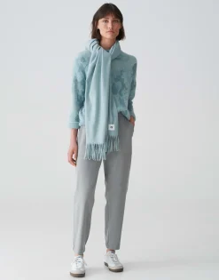 Oversized Sjaal Anell Scarf Blauw Online Bestellen*OPUS Clearance
