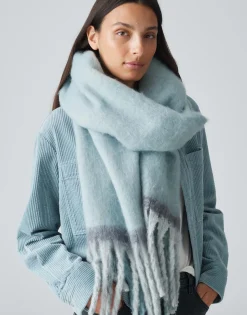 Oversized Sjaal Anuno Scarf Blauw Online Bestellen*OPUS Online