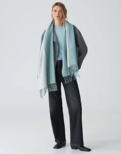 Oversized Sjaal Atopa Scarf Blauw Online Bestellen*OPUS New