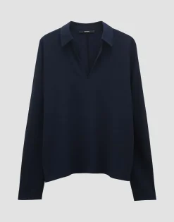 Poloshirt Kiby Blauw Online Bestellen*OPUS Fashion