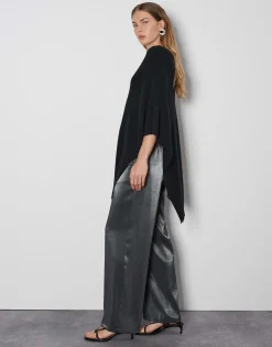 Poncho Babiene Cape Zwart Online Bestellen*OPUS Best Sale