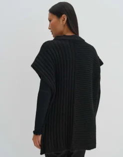 Poncho Belony Cape Zwart Online Bestellen*OPUS Store