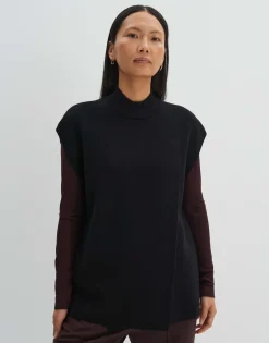 Poncho Bjanne Cape Zwart Online Bestellen*OPUS Discount