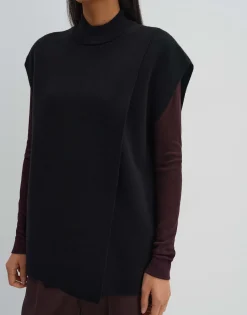 Poncho Bjanne Cape Zwart Online Bestellen*OPUS Discount