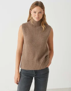 Pullunder Pogeti Bruin Online Bestellen*OPUS New