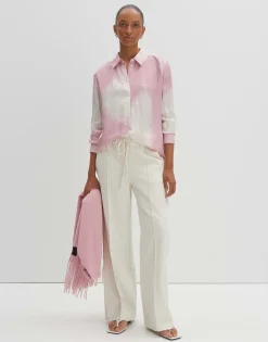 Satijnen Blouse Zisakia Roze Online Bestellen*OPUS Fashion