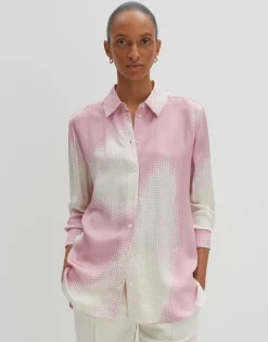 Satijnen Blouse Zisakia Roze Online Bestellen*OPUS Fashion