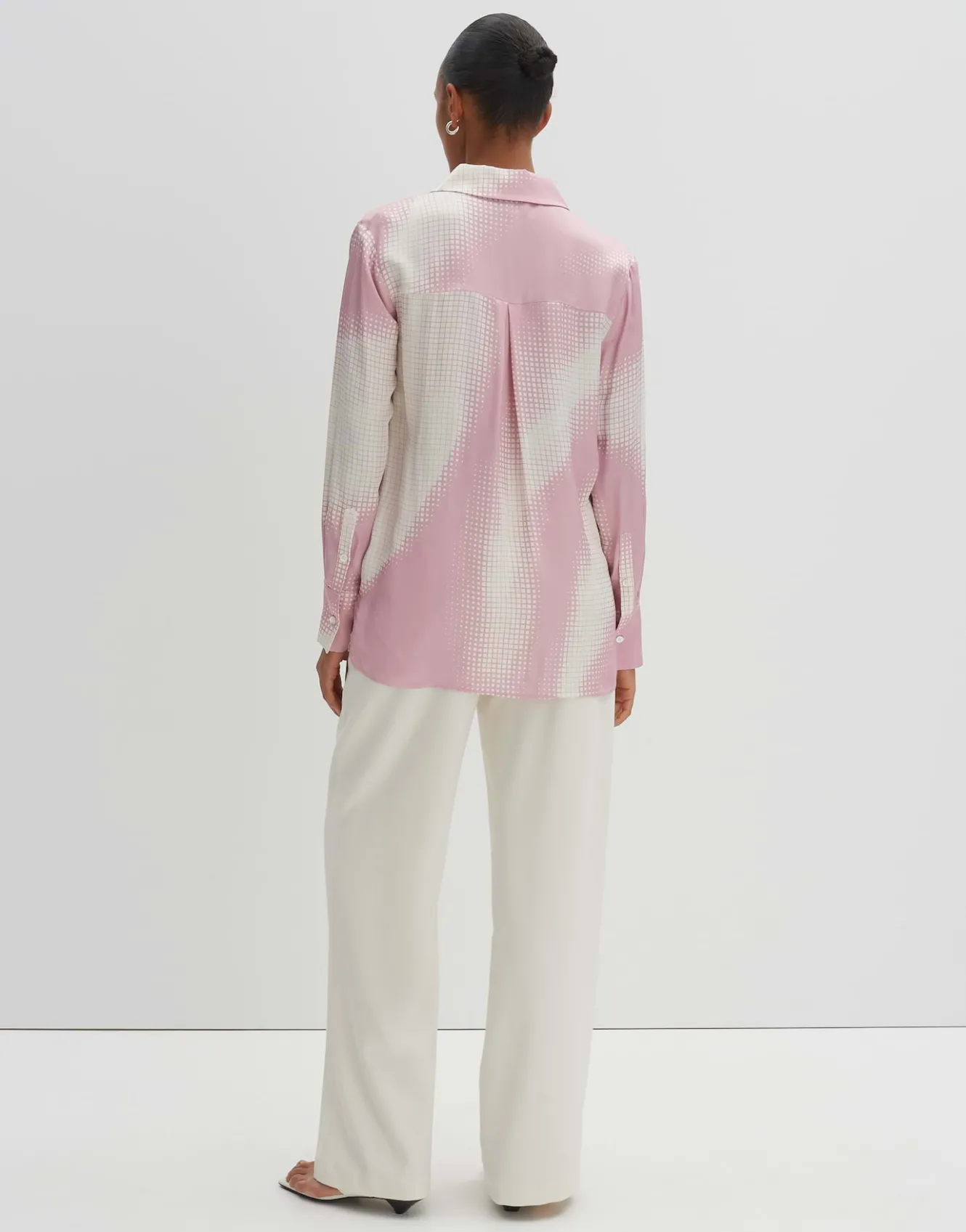 Satijnen Blouse Zisakia Roze Online Bestellen*OPUS Fashion