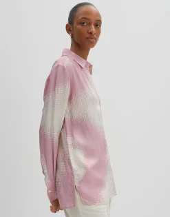 Satijnen Blouse Zisakia Roze Online Bestellen*OPUS Fashion