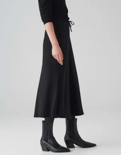 Satijnen Rok Rawi Zwart Online Bestellen*OPUS New