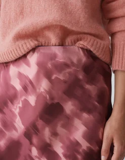 Satijnen Rok Runaba Roze Online Bestellen*OPUS Cheap