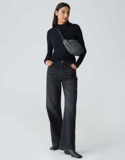 Schoudertas Anane Autumn Zwart Online Bestellen*OPUS Best