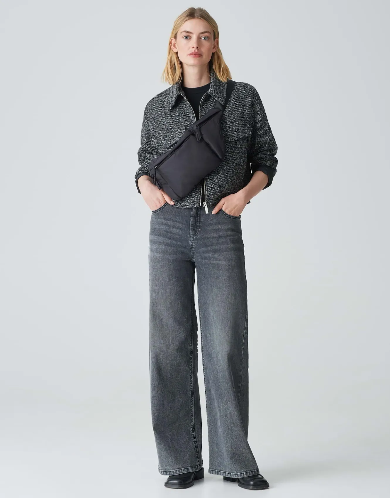 Schoudertas Asandi Bag Zwart Online Bestellen*OPUS Outlet