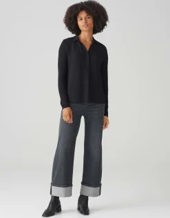 Shirtblouse Frera Zwart Online Bestellen*OPUS Best