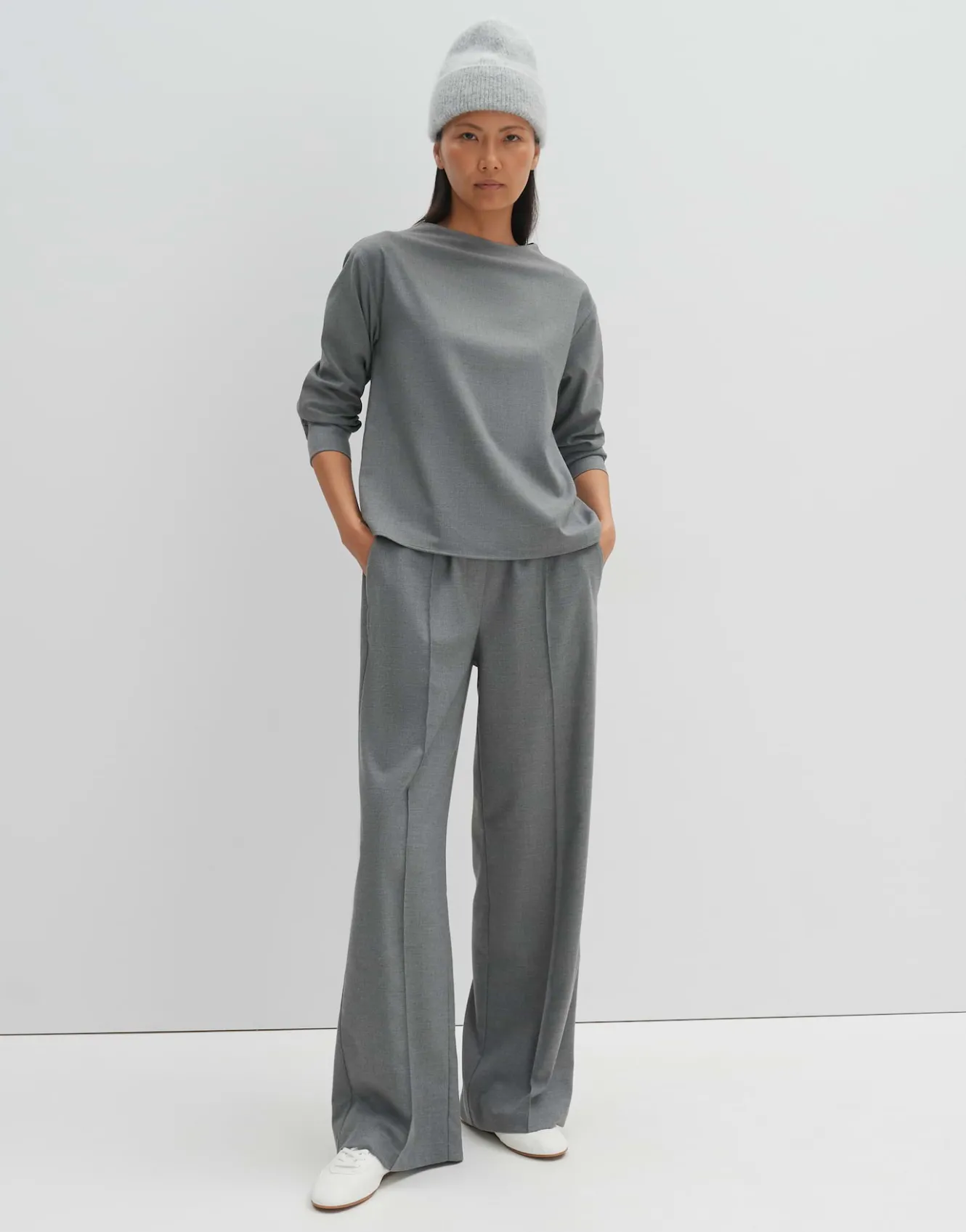 Shirtblouse Zalene Grijs Online Bestellen*OPUS Shop