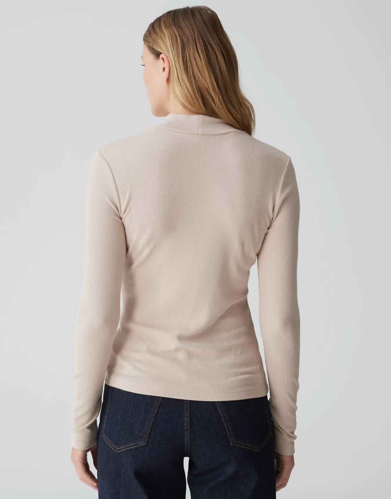 Shirt Met Col Singrid Beige Online Bestellen*OPUS Store